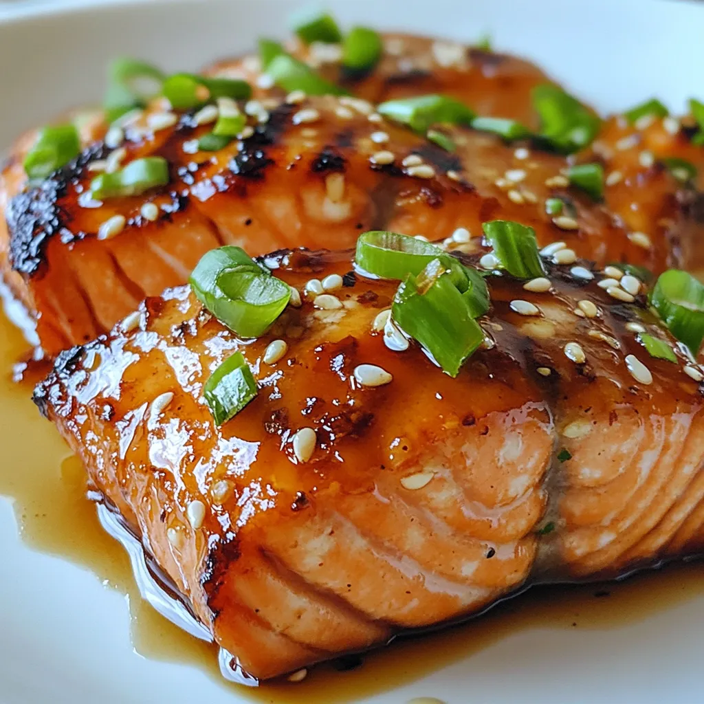Honey Garlic Salmon Healthy and Flavorful Dish