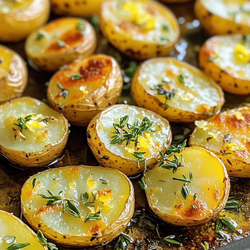 Garlic Herb Roasted Potatoes Perfectly Crispy Treat