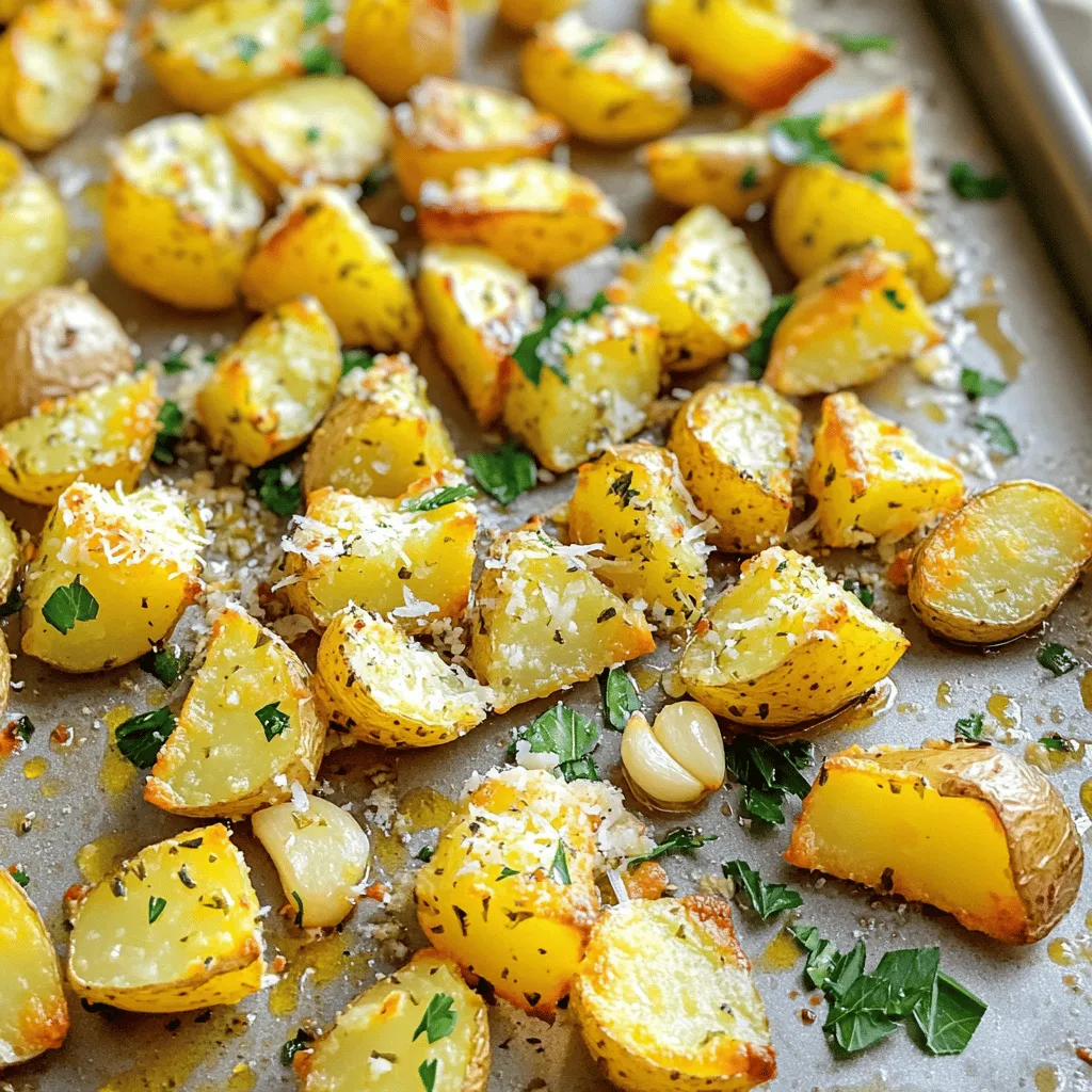 Parmesan Herb Roasted Potatoes Flavorful Side Dish