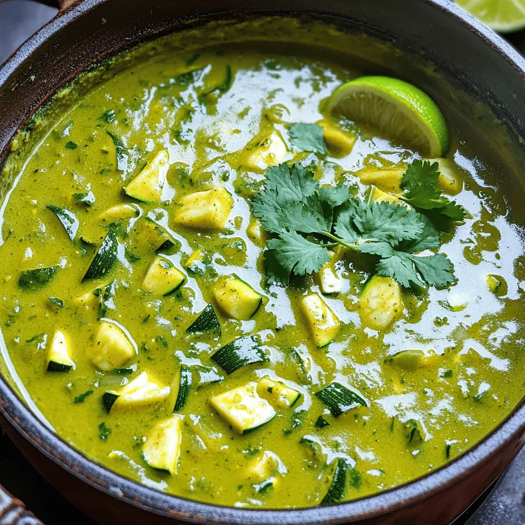 Spicy Curry Zucchini Soup Flavorful and Easy Recipe