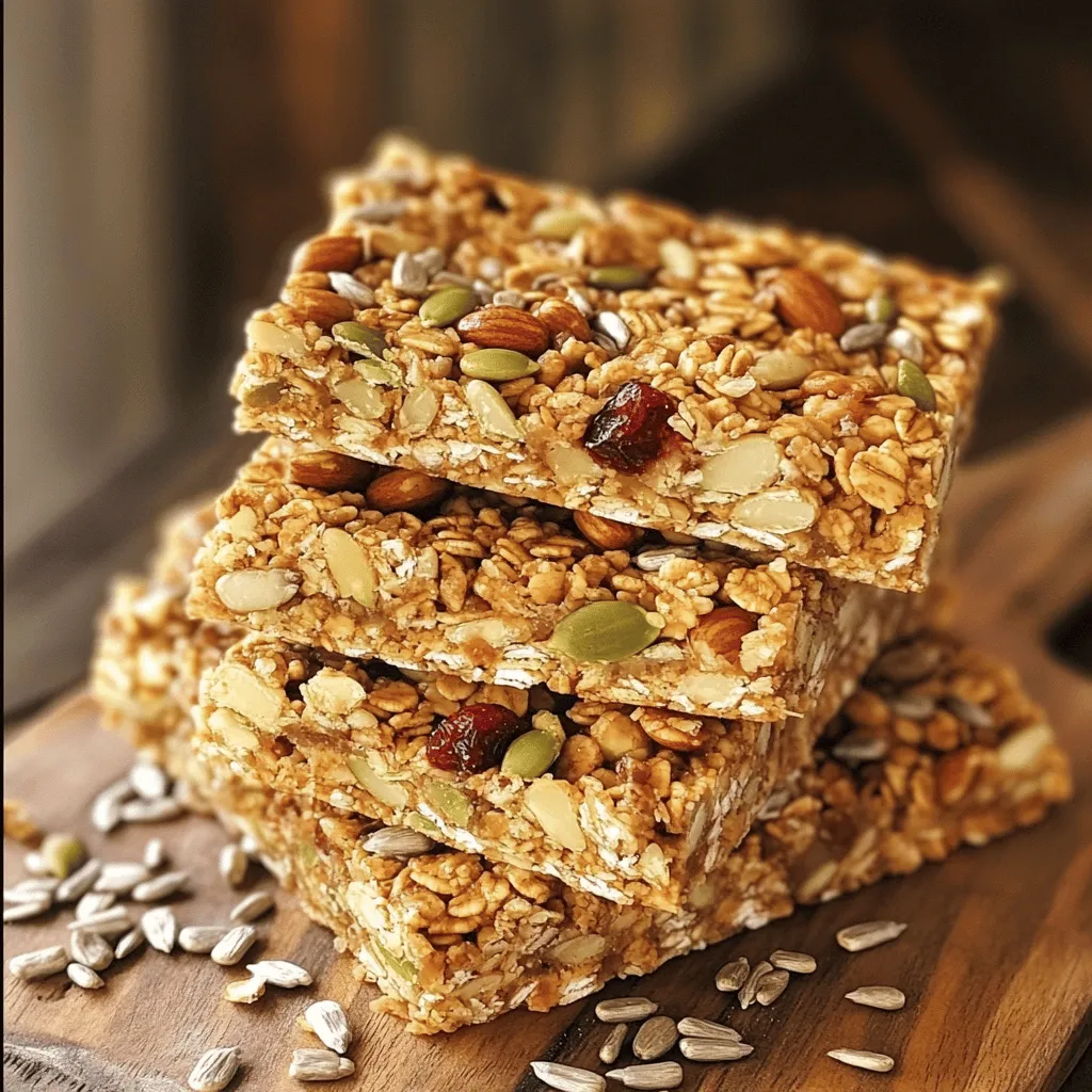 Nutty Granola Bars Healthy and Simple Snack Recipe