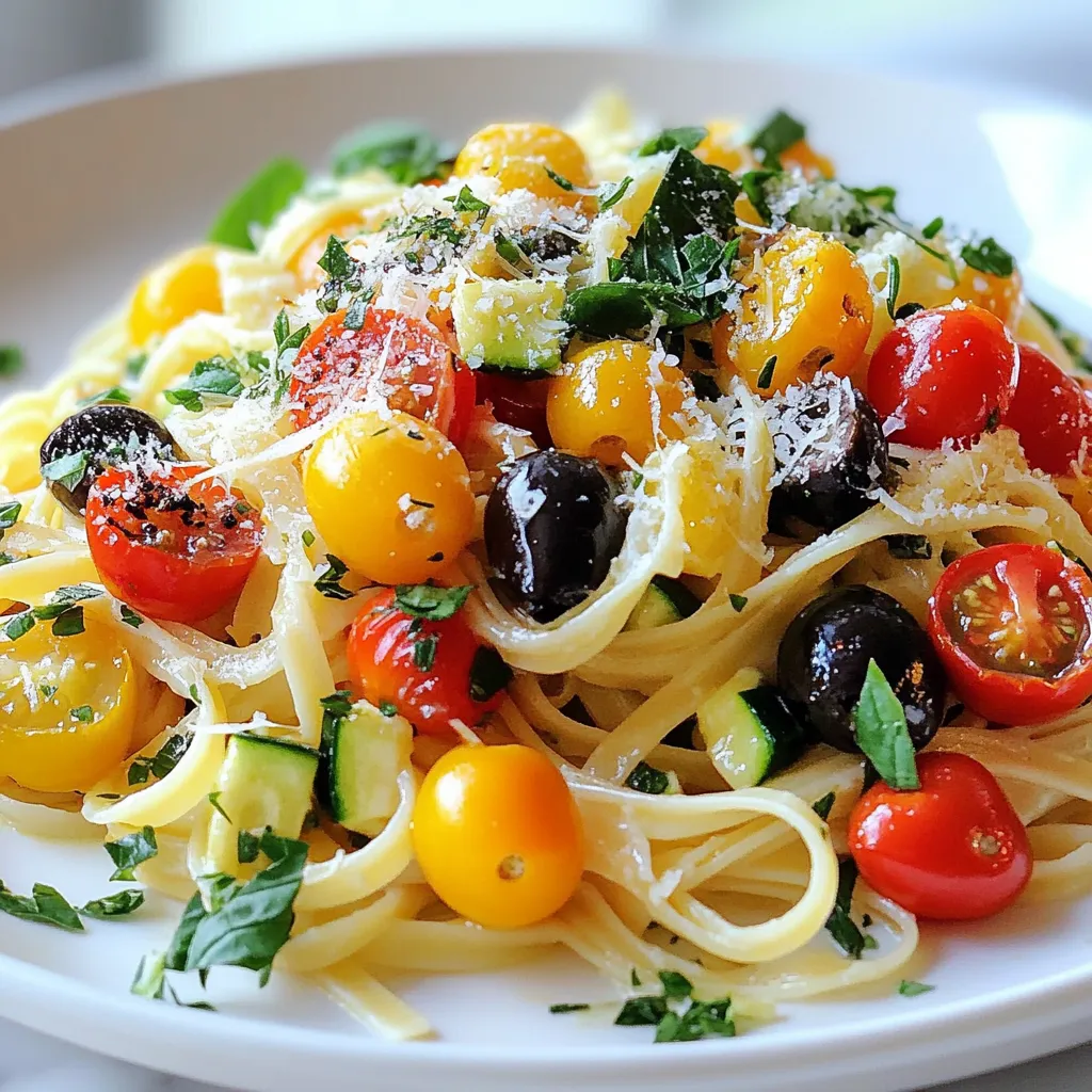 Lemon Herb Mediterranean Pasta Simple Flavorful Recipe