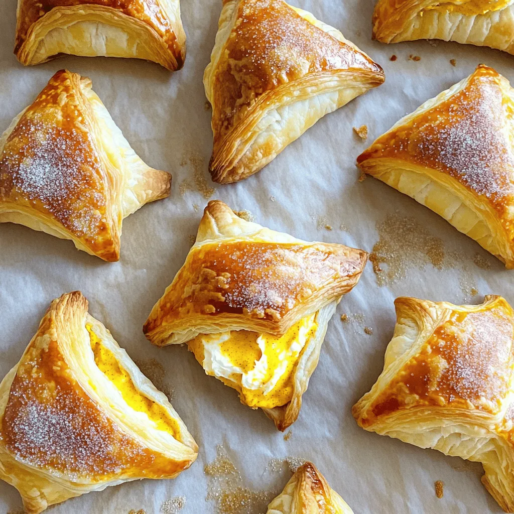 Pumpkin Spice Cream Cheese Danish Perfect for Fall