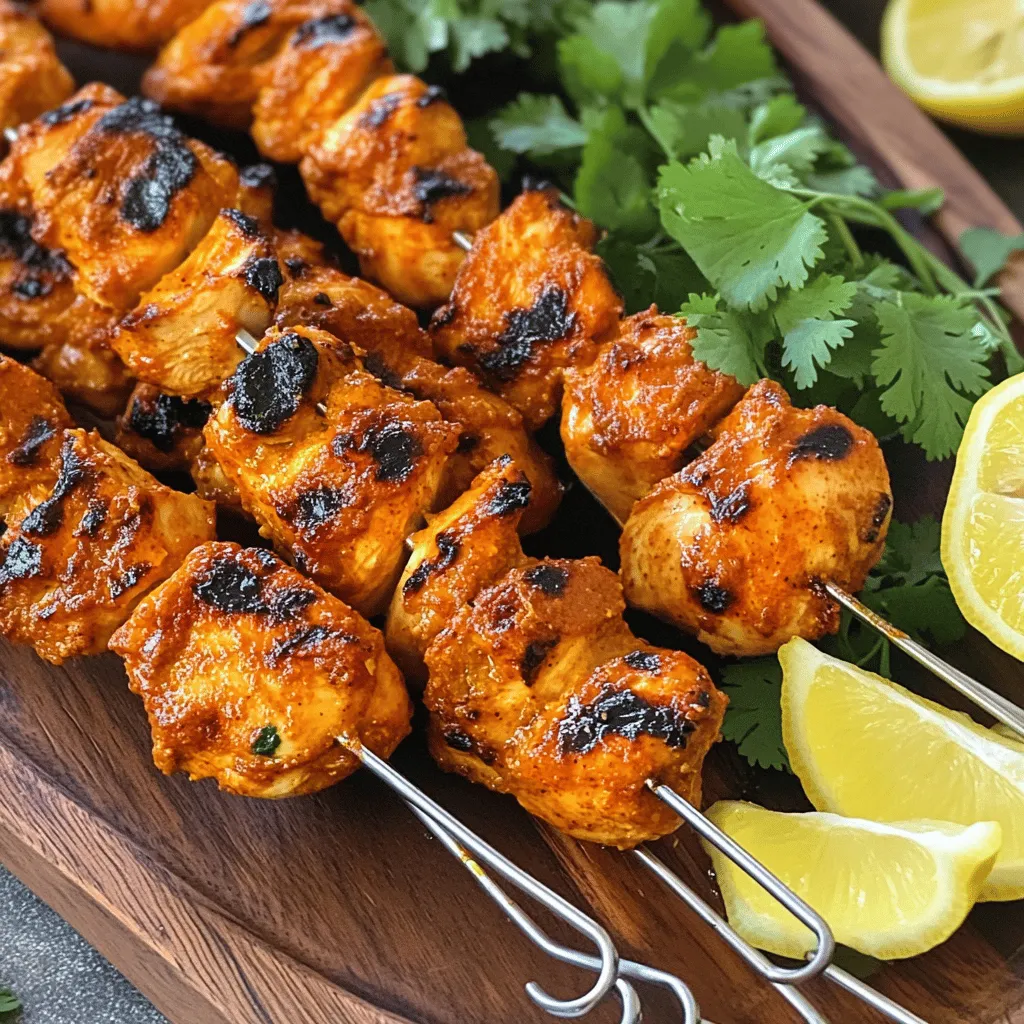 Tandoori Chicken Skewers Flavorful and Easy Recipe