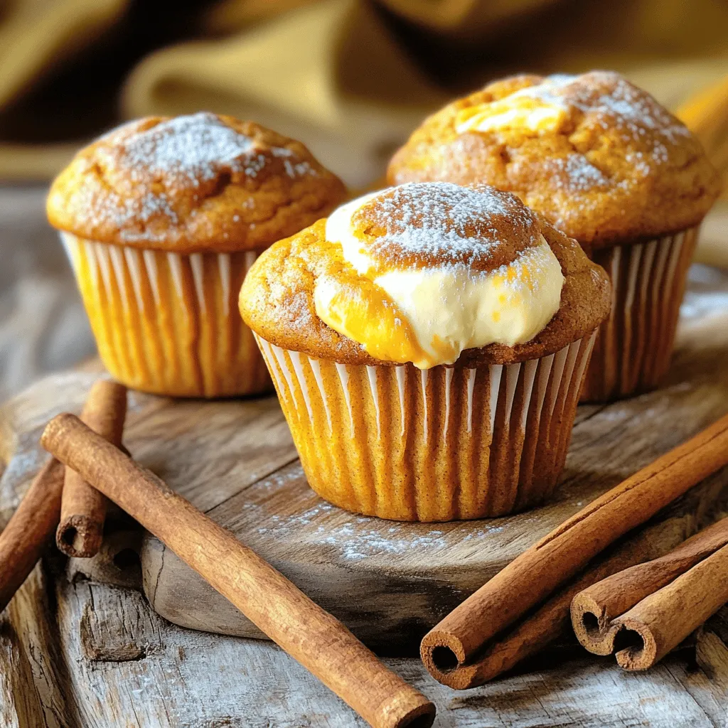 Pumpkin Cream Cheese Muffins Scrumptious and Easy Recipe