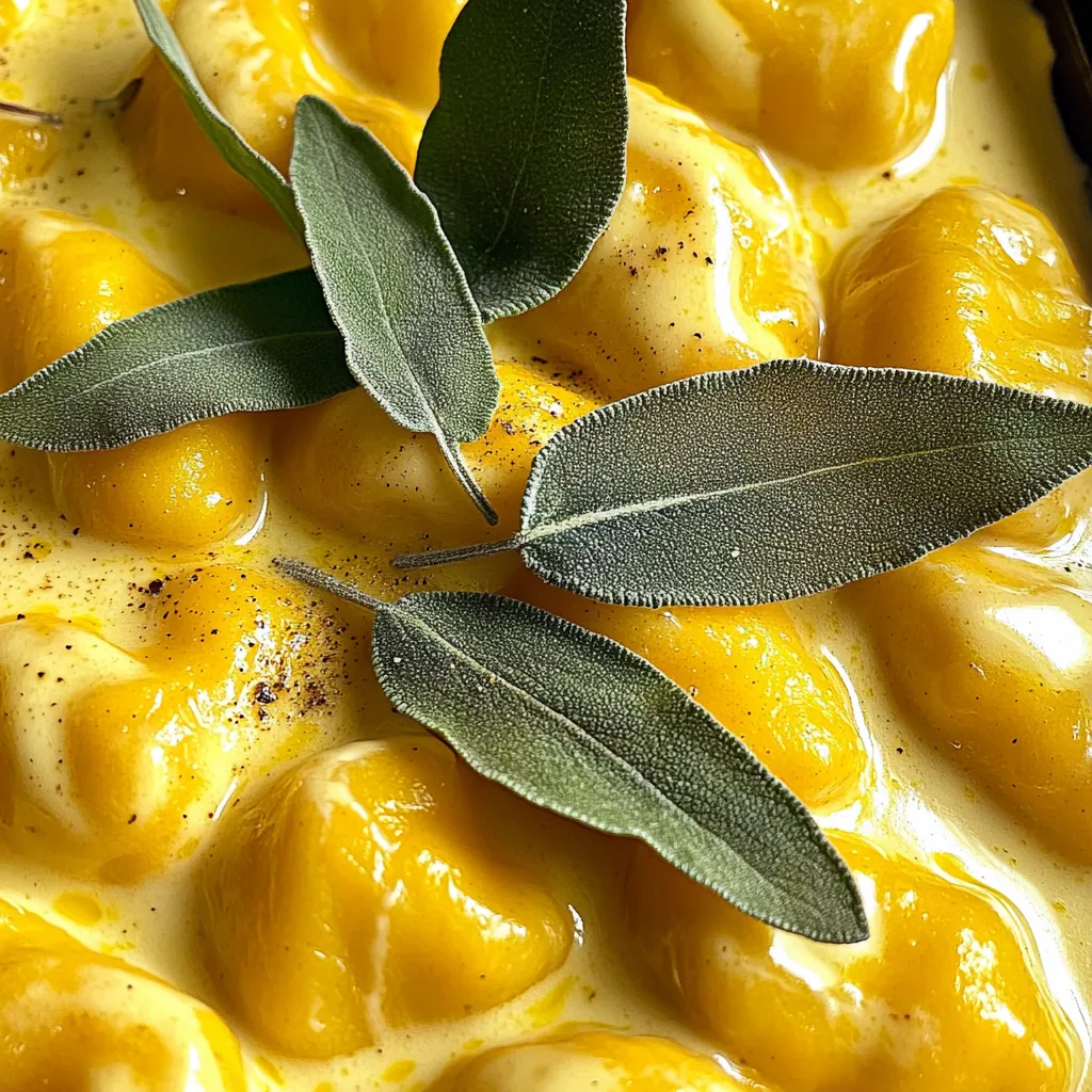 Creamy Pumpkin Alfredo Gnocchi Cozy Comfort Dish