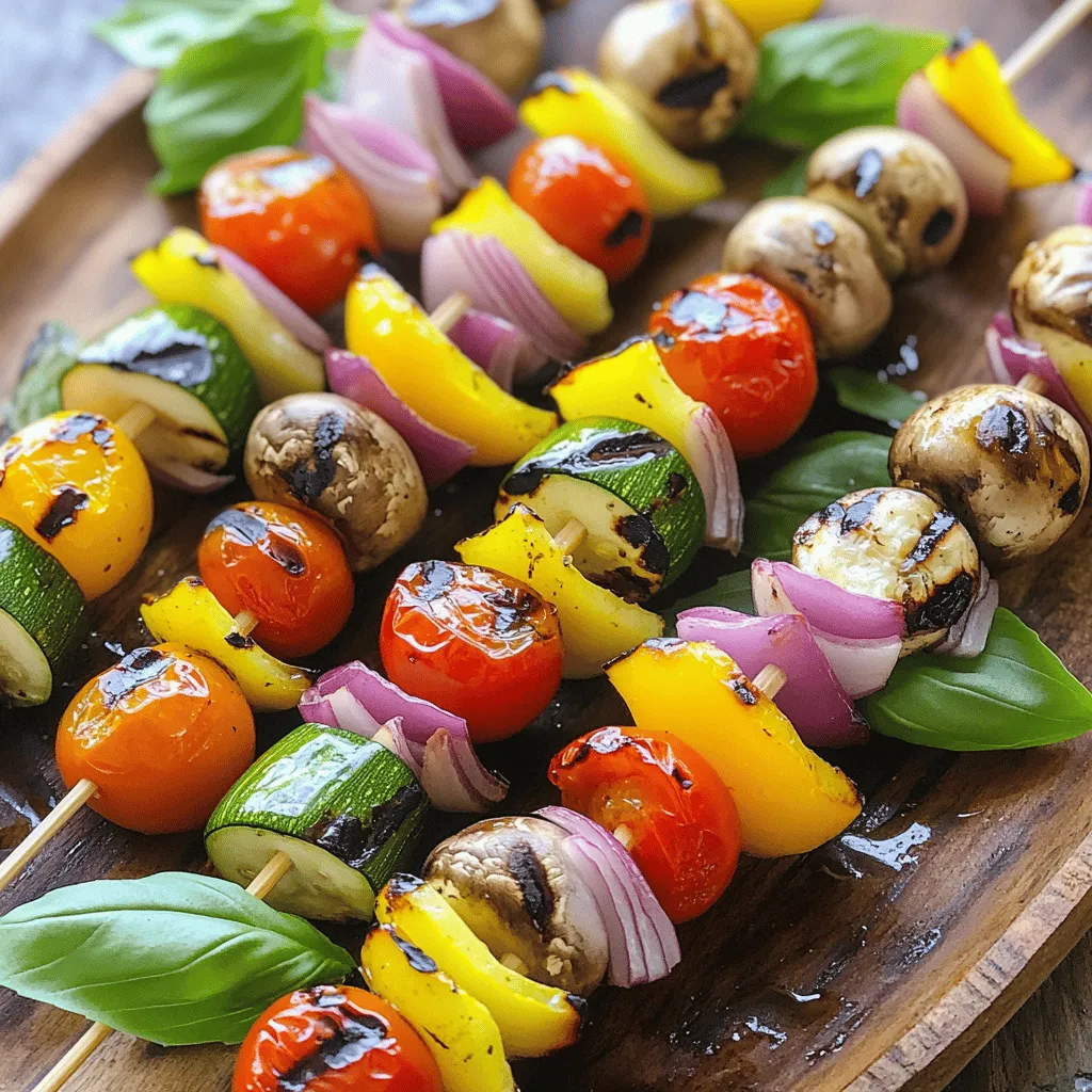 Grilled Vegetable Skewers Flavorful and Easy Recipe
