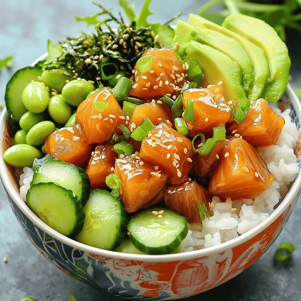 Tuna Poke Bowl Fresh and Flavorful Delight