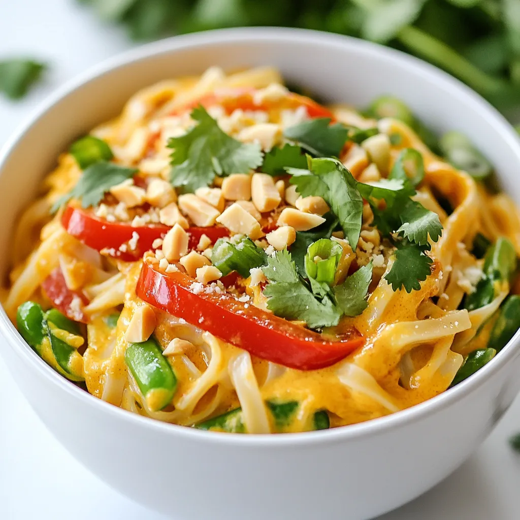 Spicy Thai Coconut Noodles Flavorful Easy Recipe
