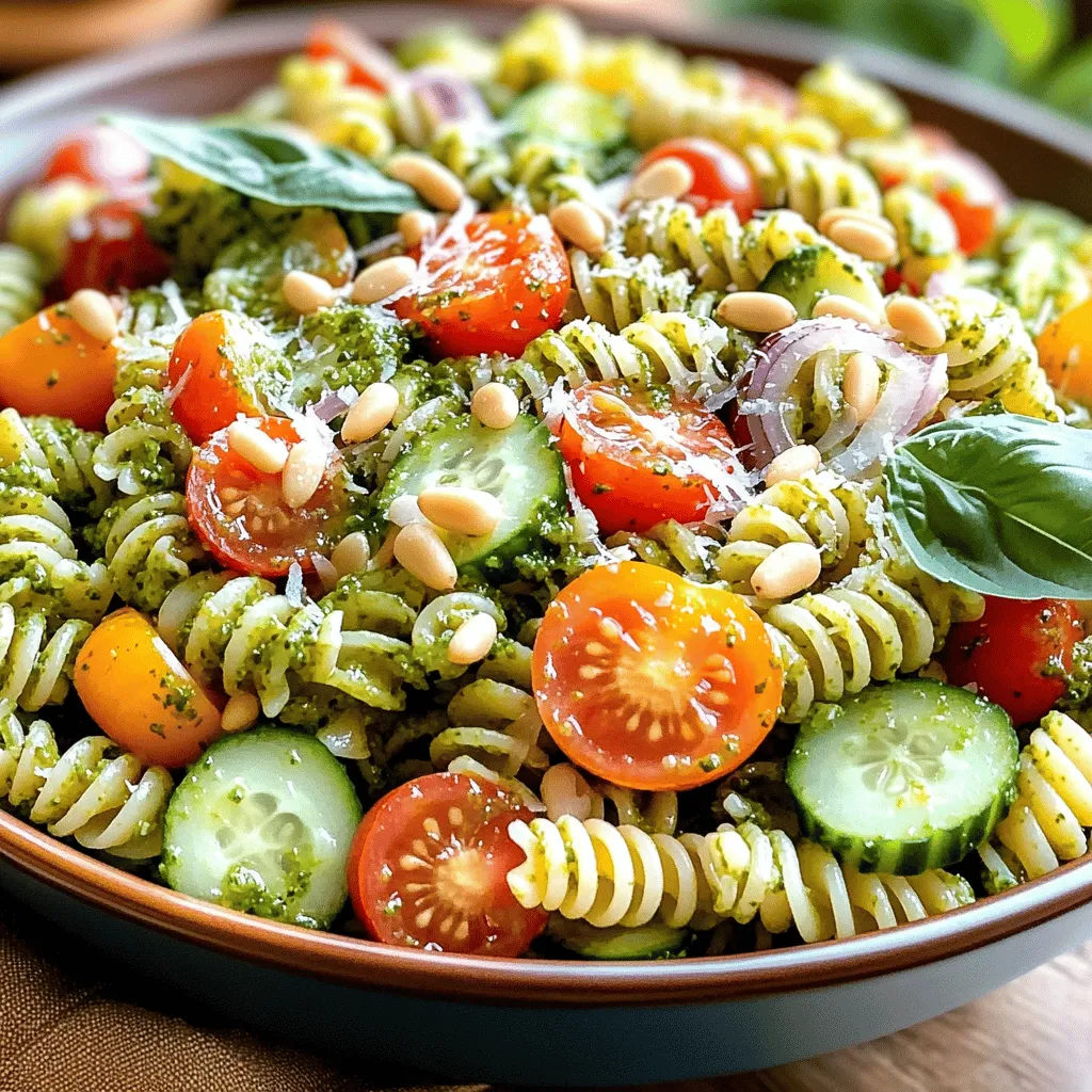 Pesto Pasta Salad Fresh and Flavorful Recipe Guide