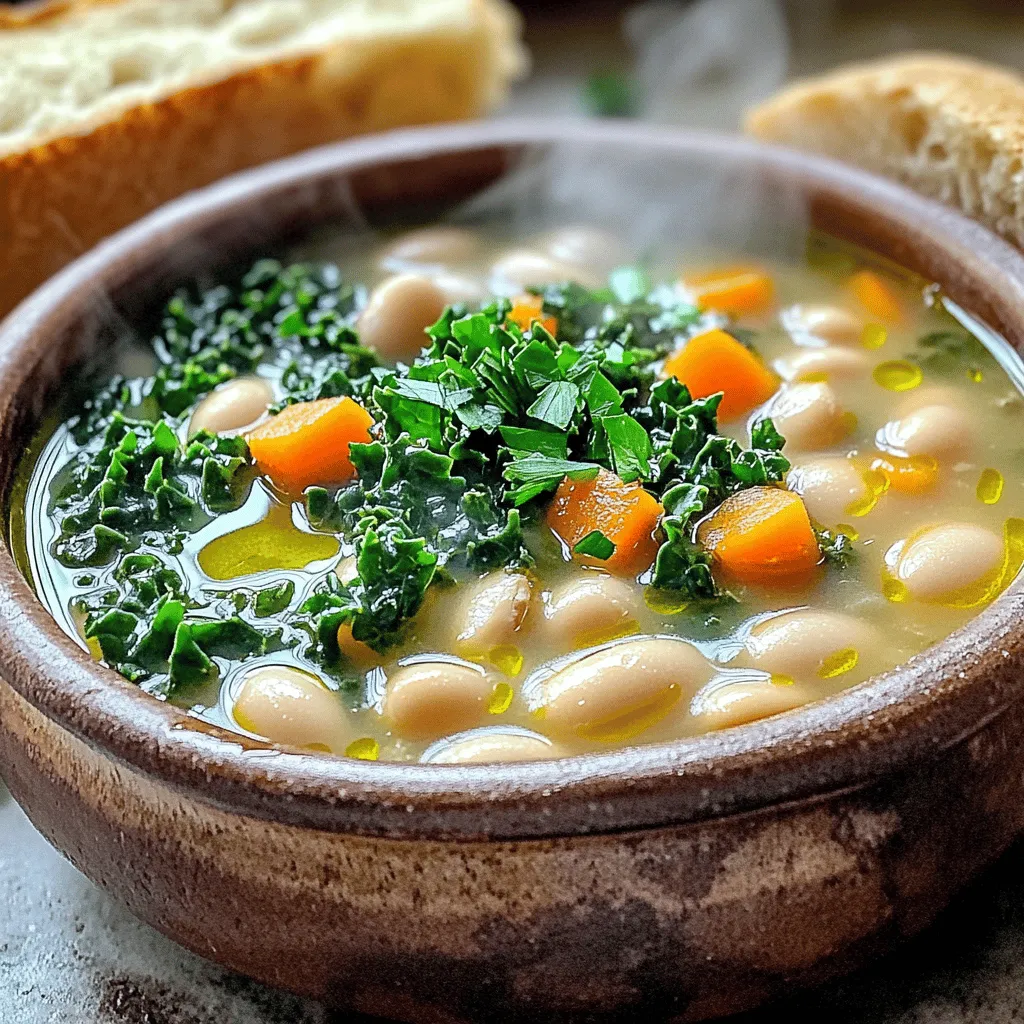 Tuscan White Bean Soup Flavorful and Nourishing Meal