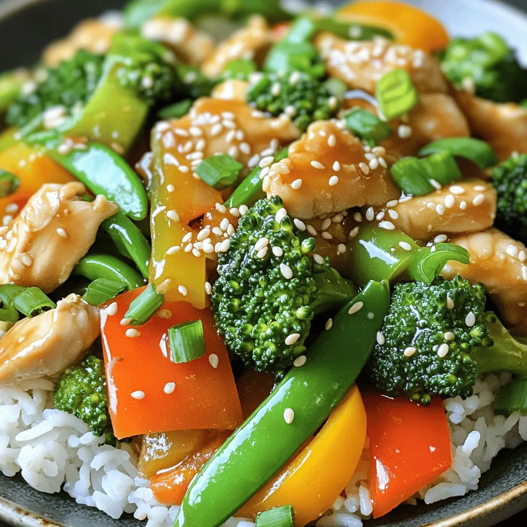 Sesame Ginger Chicken Stir Fry Quick and Easy Recipe