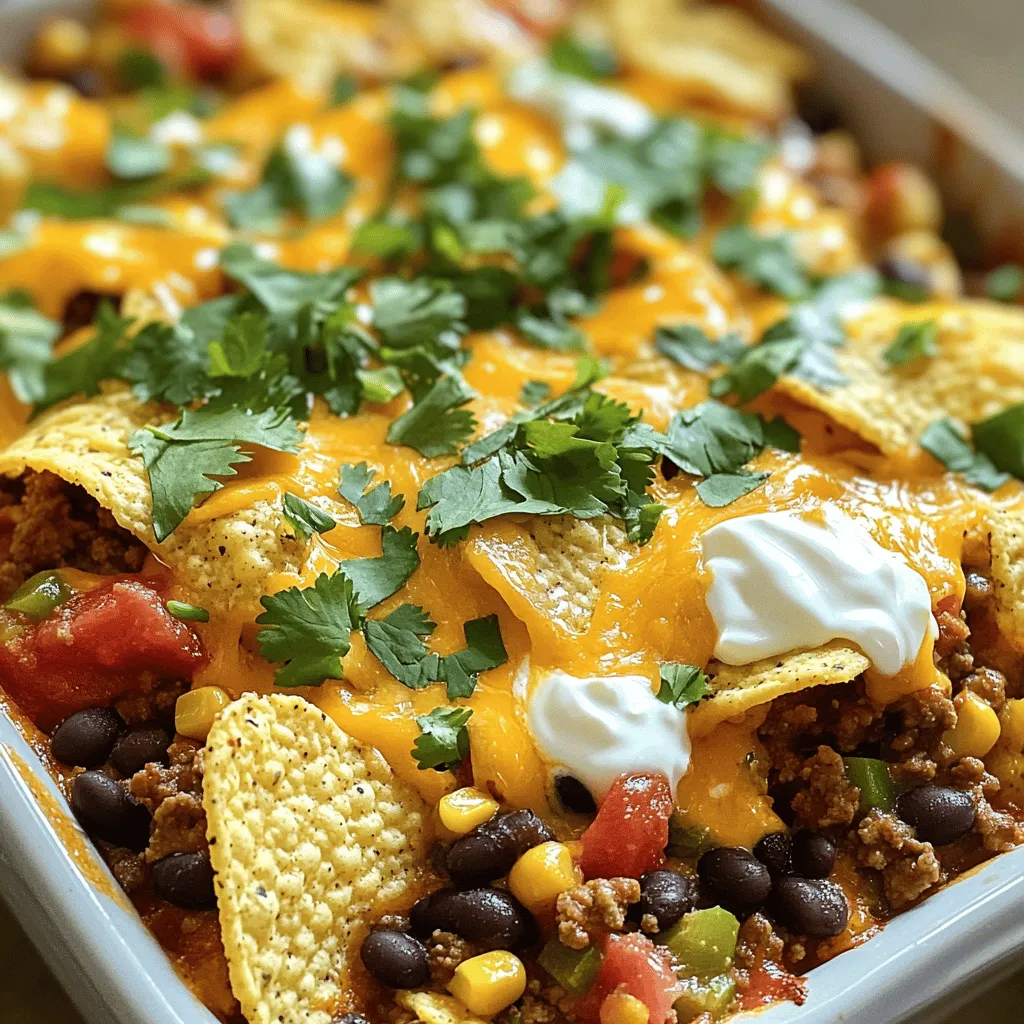 Easy Taco Casserole Flavorful and Simple Dinner Dish