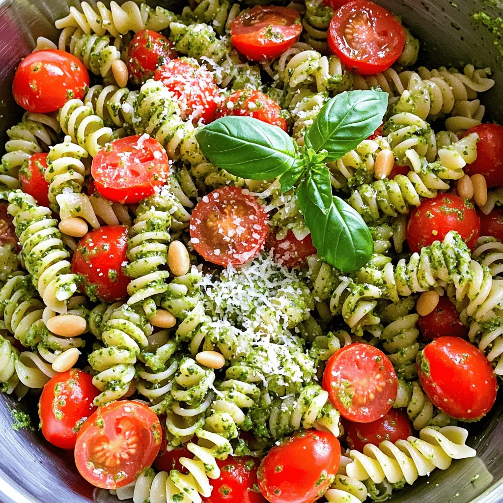 Flavorful Pesto Pasta Salad Easy and Fresh Recipe