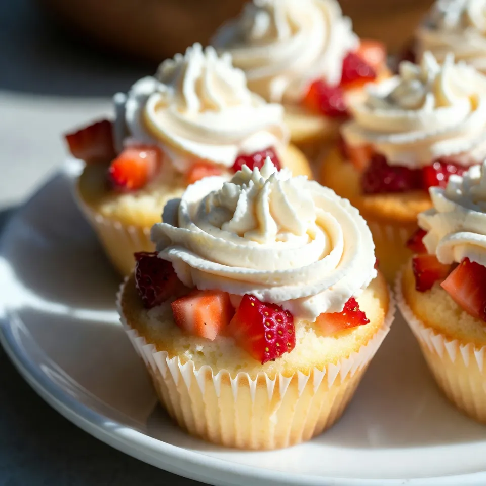 Strawberry Shortcake Cupcakes Delightful and Easy Recipe