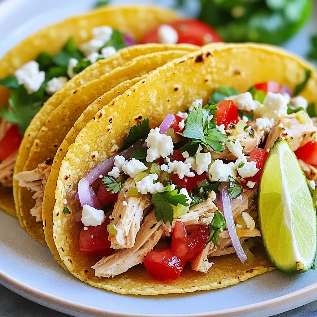 Jalapeño Lime Chicken Tacos Flavorful and Easy Meal