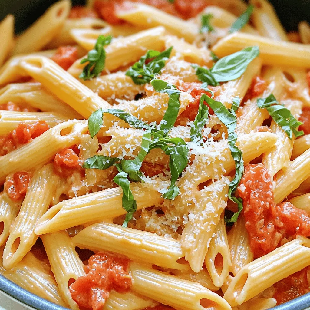 One Pot Creamy Tomato Basil Pasta Simple Delight