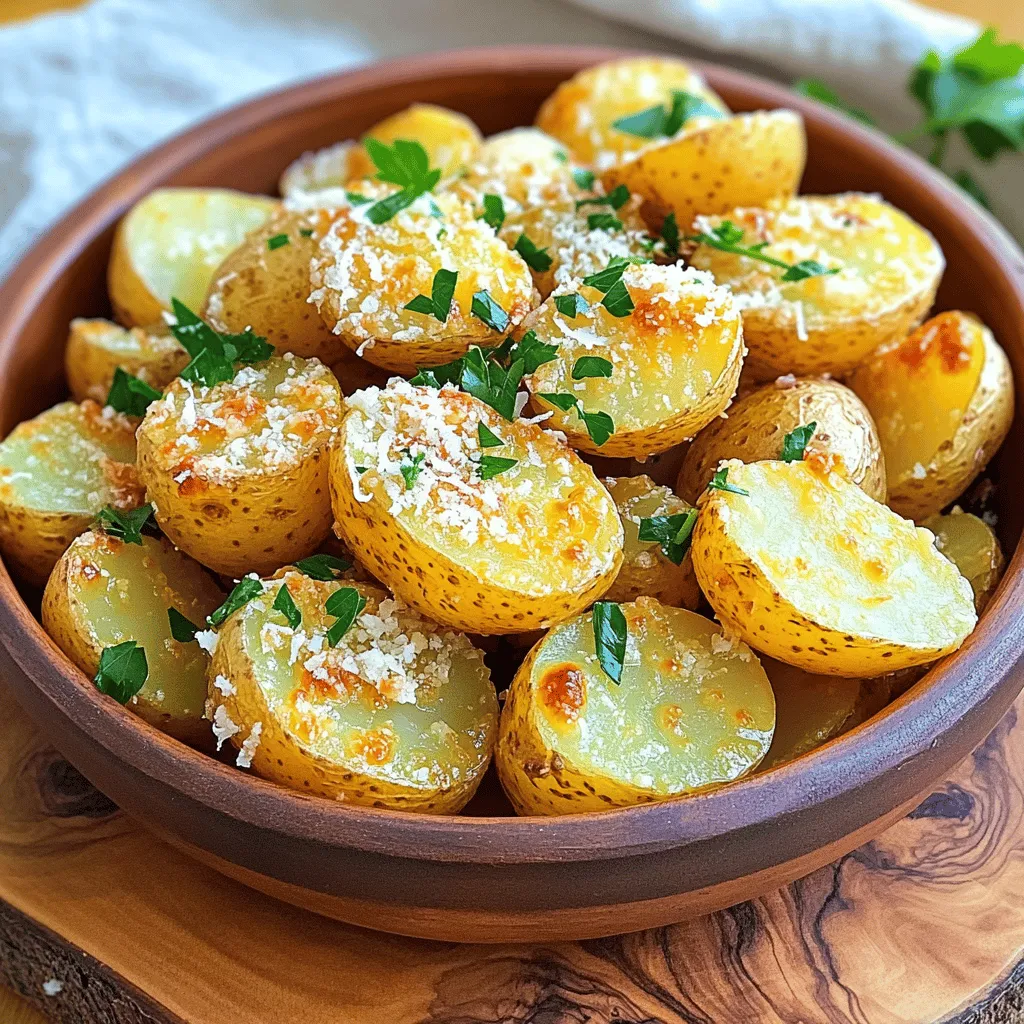 Crispy Parmesan Potatoes Easy and Delicious Recipe