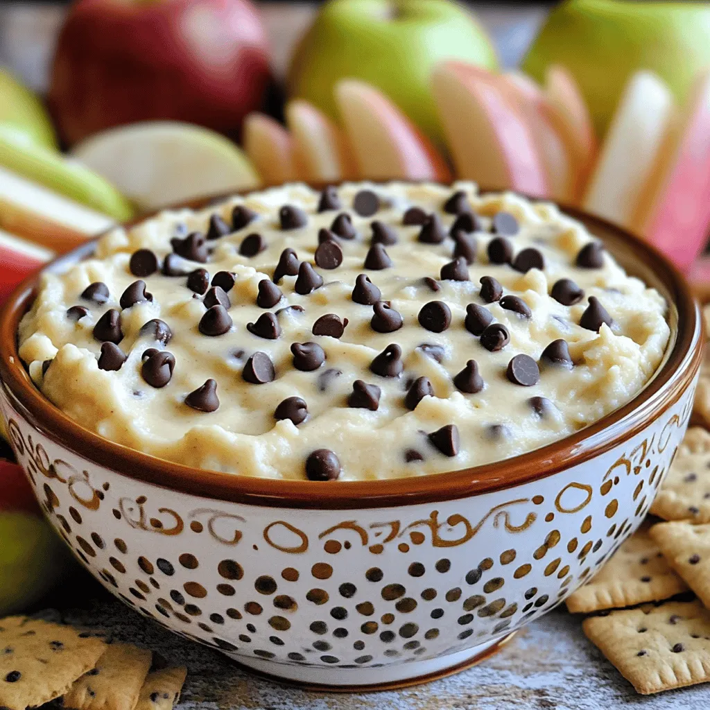 Chocolate Chip Cookie Dough Dip Irresistible Treat