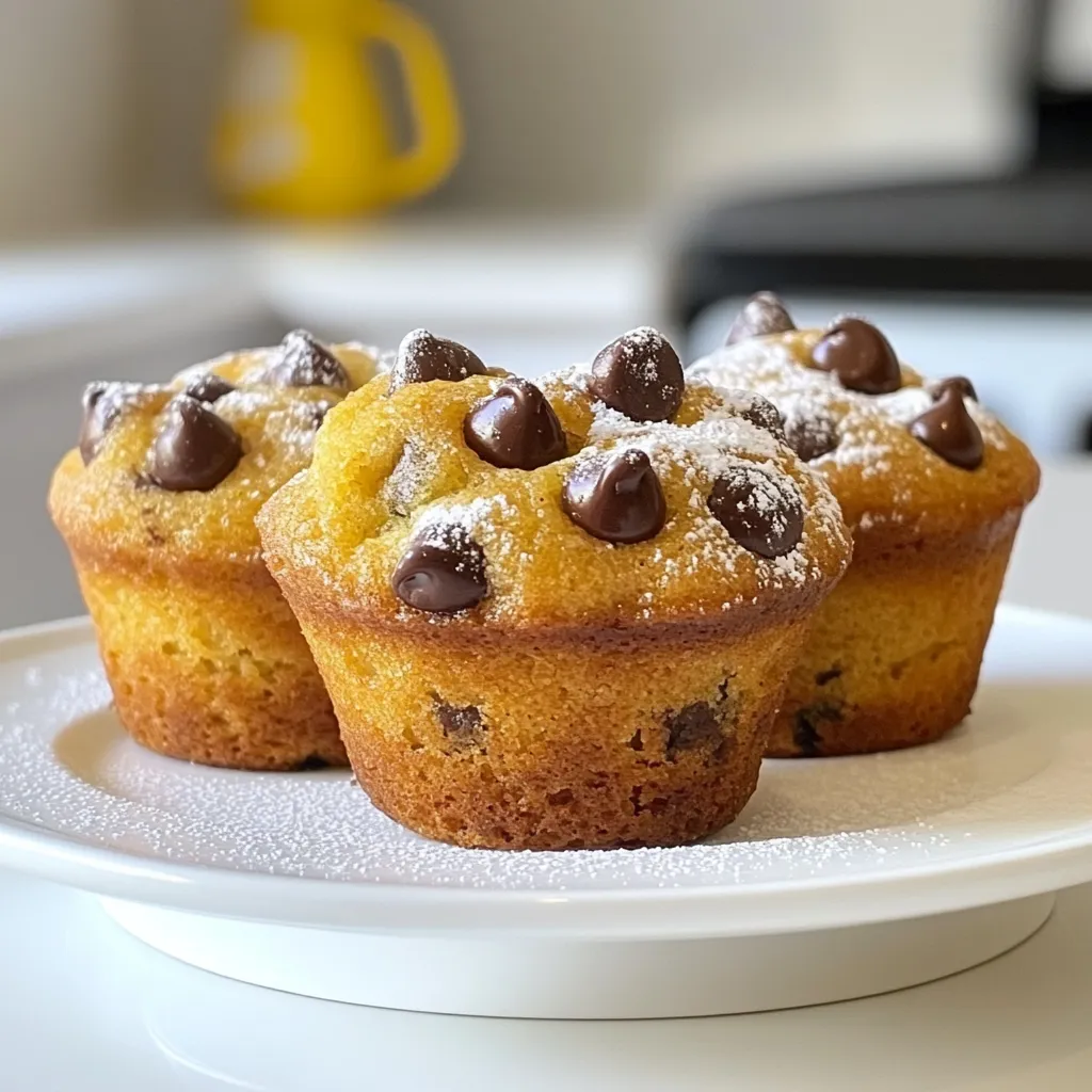 Chocolate Chip Zucchini Muffins Tasty and Simple Treat