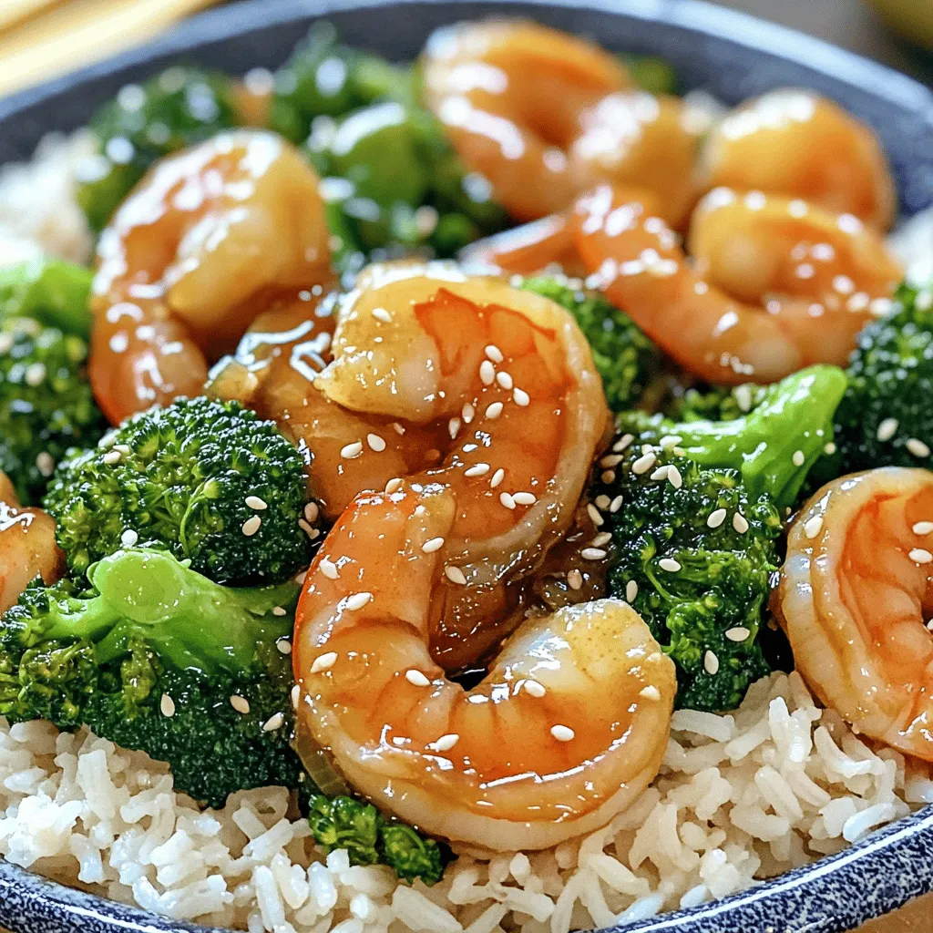Honey Garlic Shrimp and Broccoli Flavorful Dish