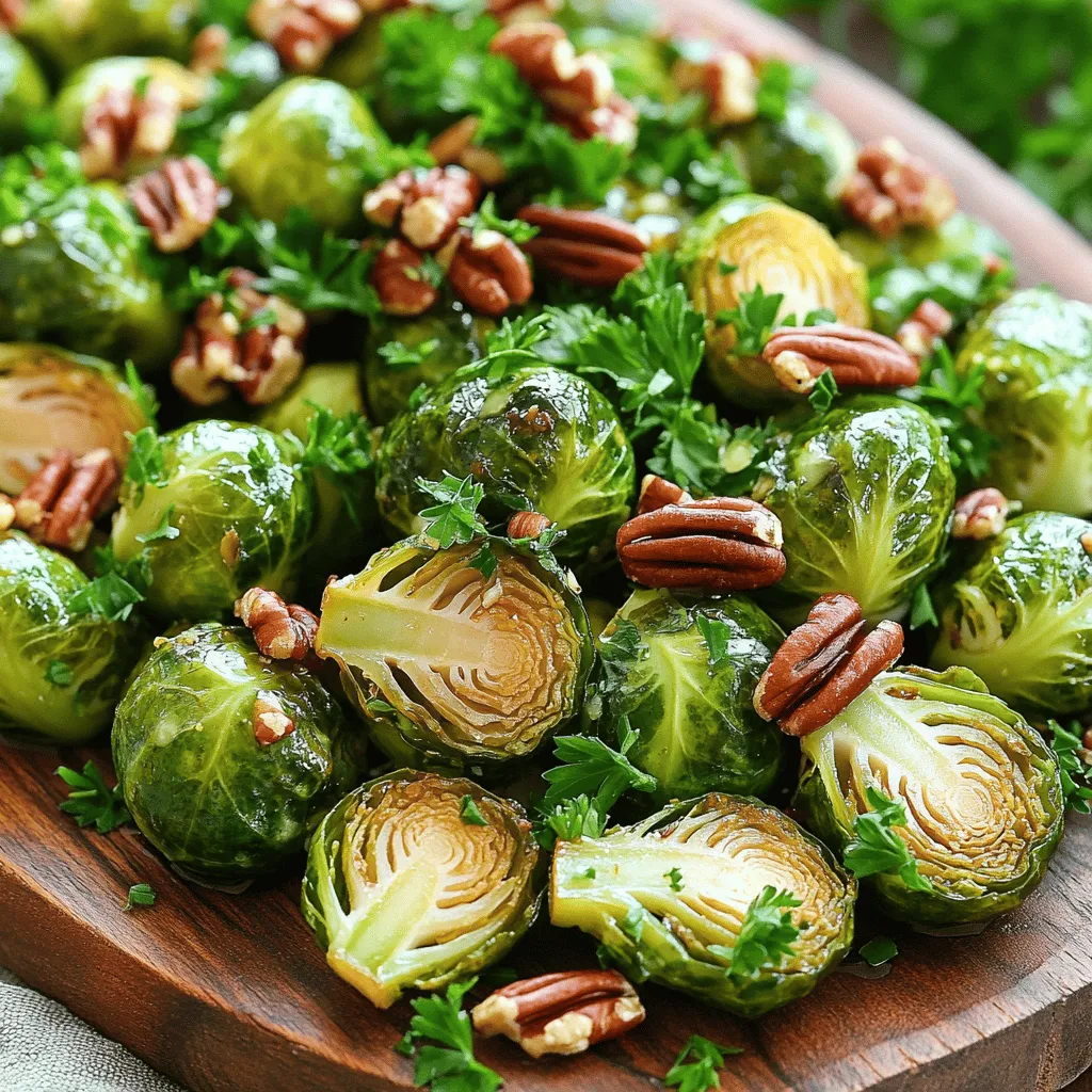 Maple Dijon Roasted Brussels Sprouts Flavorful Dish