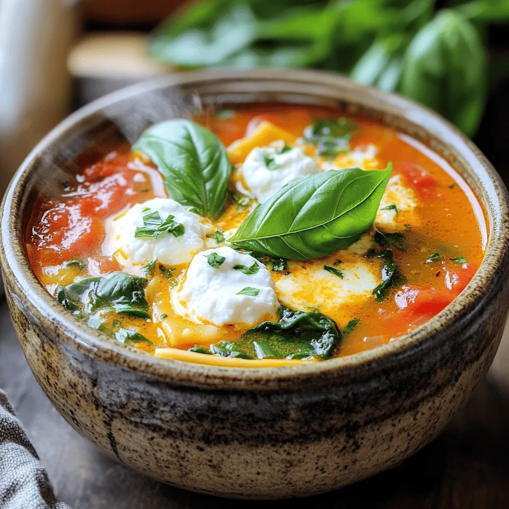 One-Pot Lasagna Soup Hearty and Comforting Recipe