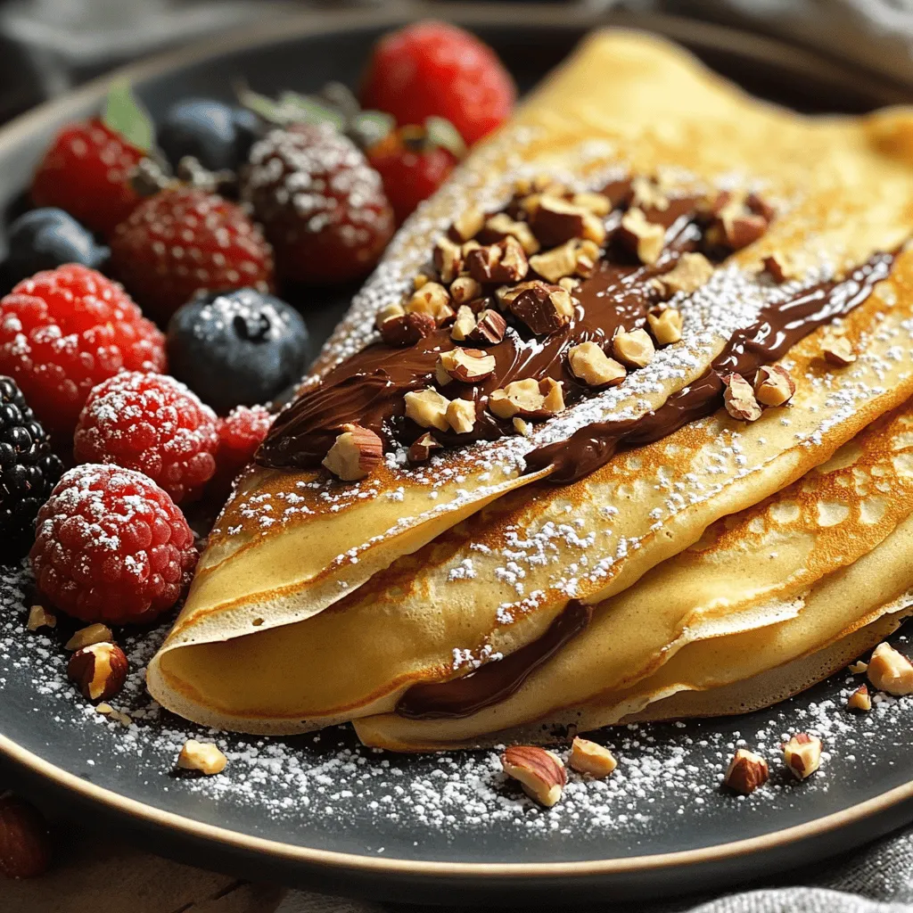 Chocolate Hazelnut Crepes Perfect for Any Occasion