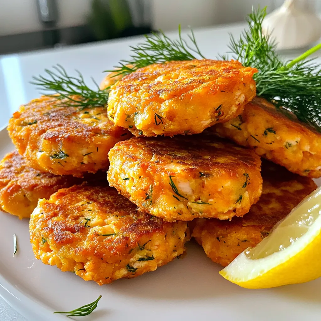 Lemon Dill Salmon Cakes Flavorful and Easy Delight