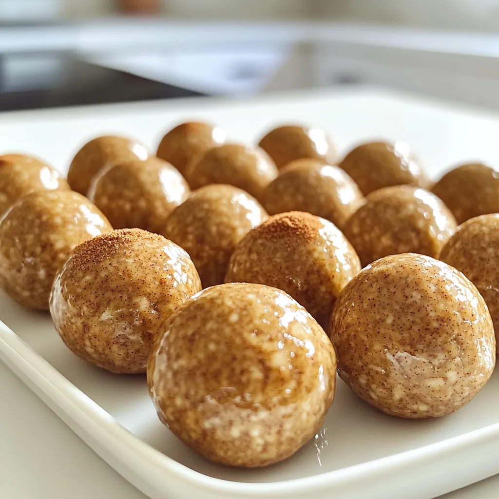 No-Bake Snickerdoodle Energy Balls Tasty and Simple