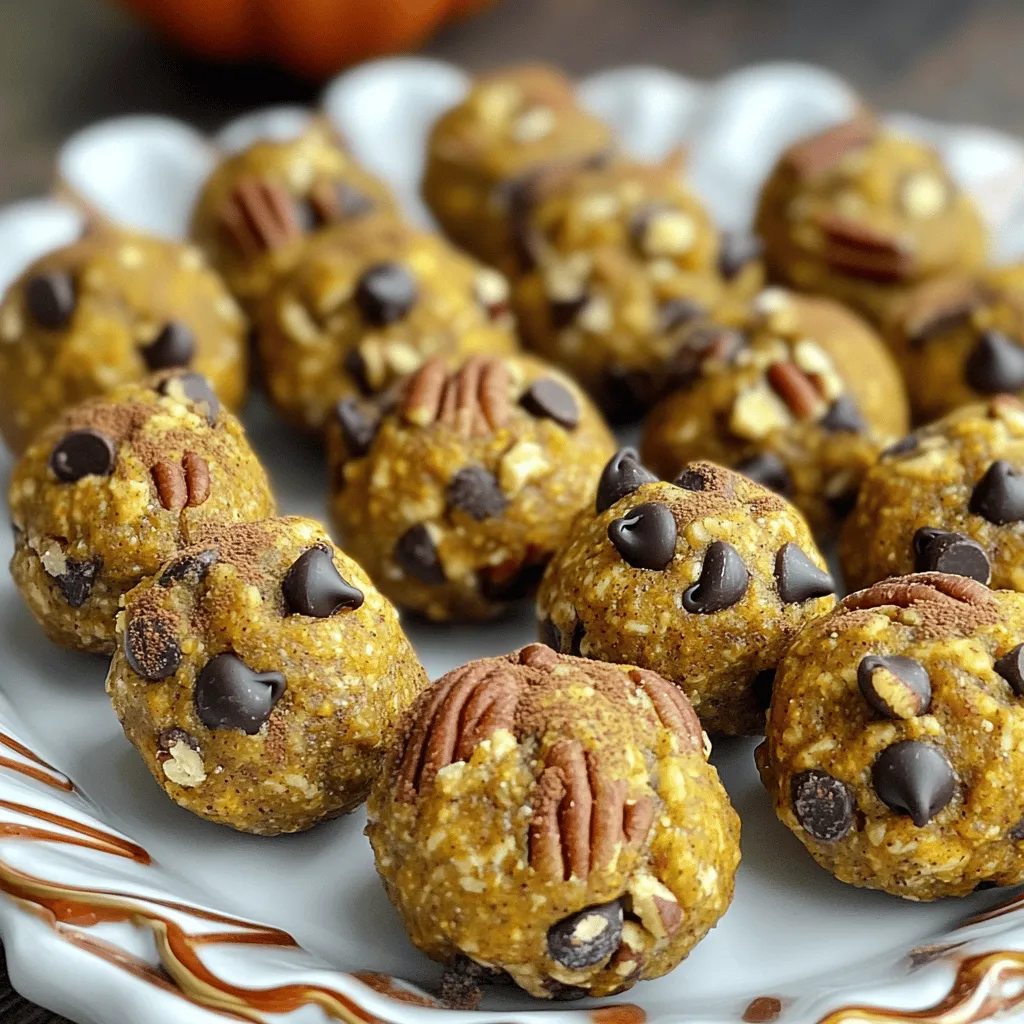 Pumpkin Spice Energy Bites Quick and Tasty Snack