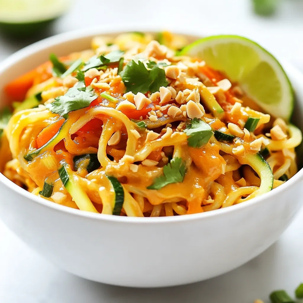 Spicy Thai Peanut Noodles Tasty and Easy Recipe