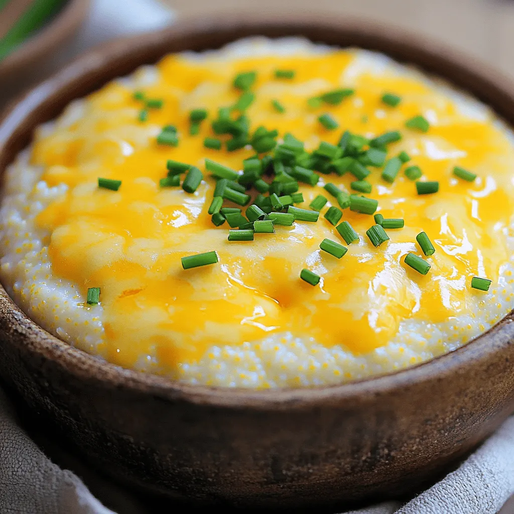 Simple Cheesy Grits Creamy Delight in No Time