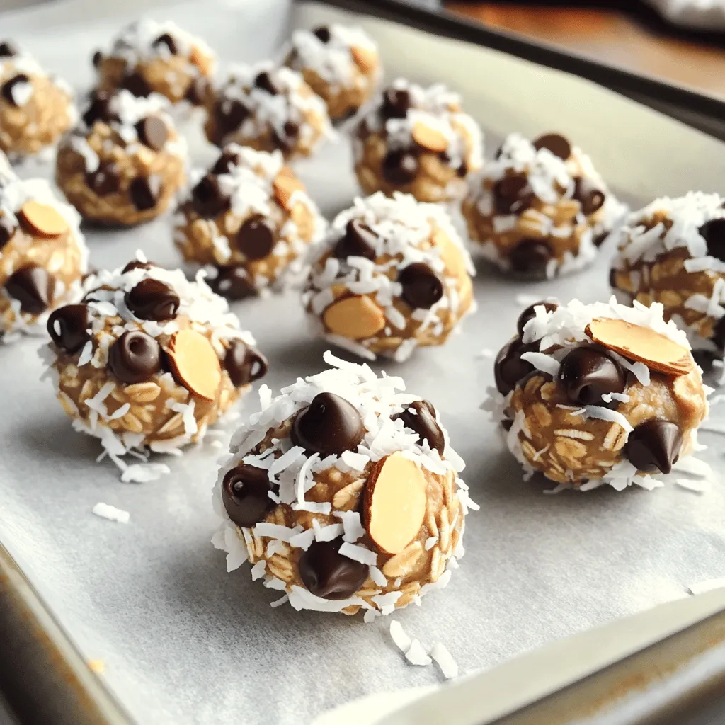 Almond Joy Energy Bites Simple and Tasty Treat