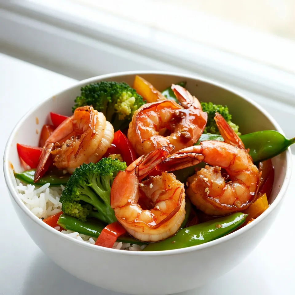 Honey Garlic Shrimp Stir Fry Quick and Tasty Dish