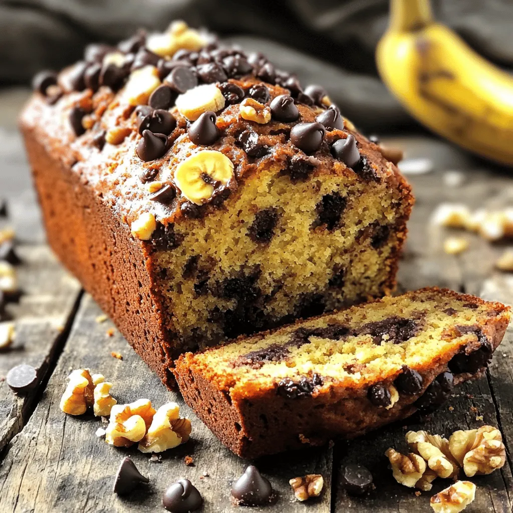 Chocolate Chip Banana Bread Delightful and Easy Recipe