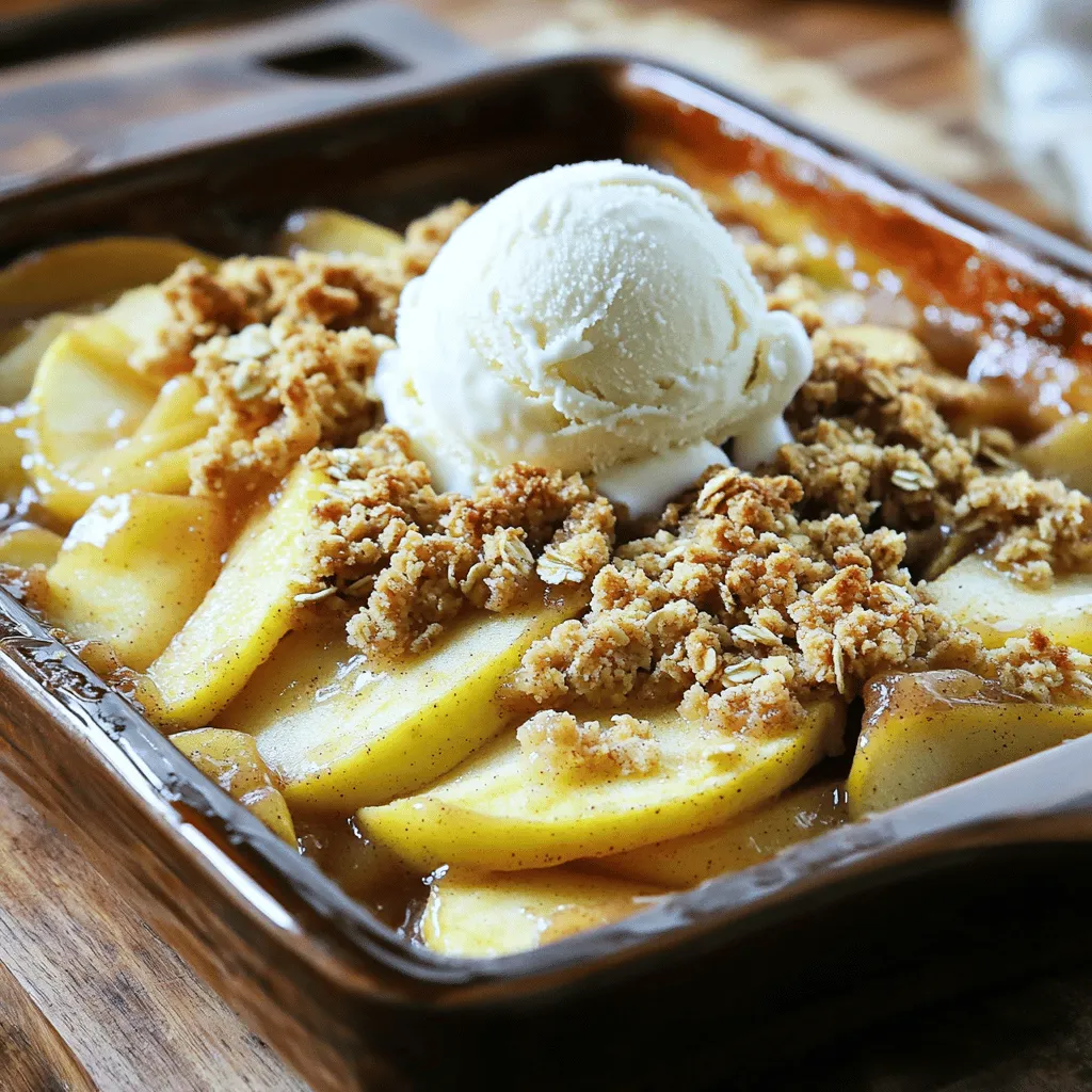 Classic Apple Crisp Irresistible Homemade Delight