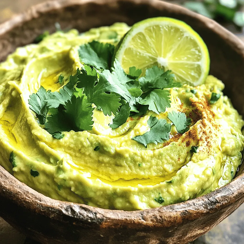 Zesty Avocado Lime Dip Flavorful and Simple Recipe