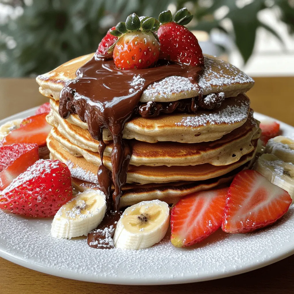 Nutella Stuffed Pancakes Irresistible Breakfast Treat