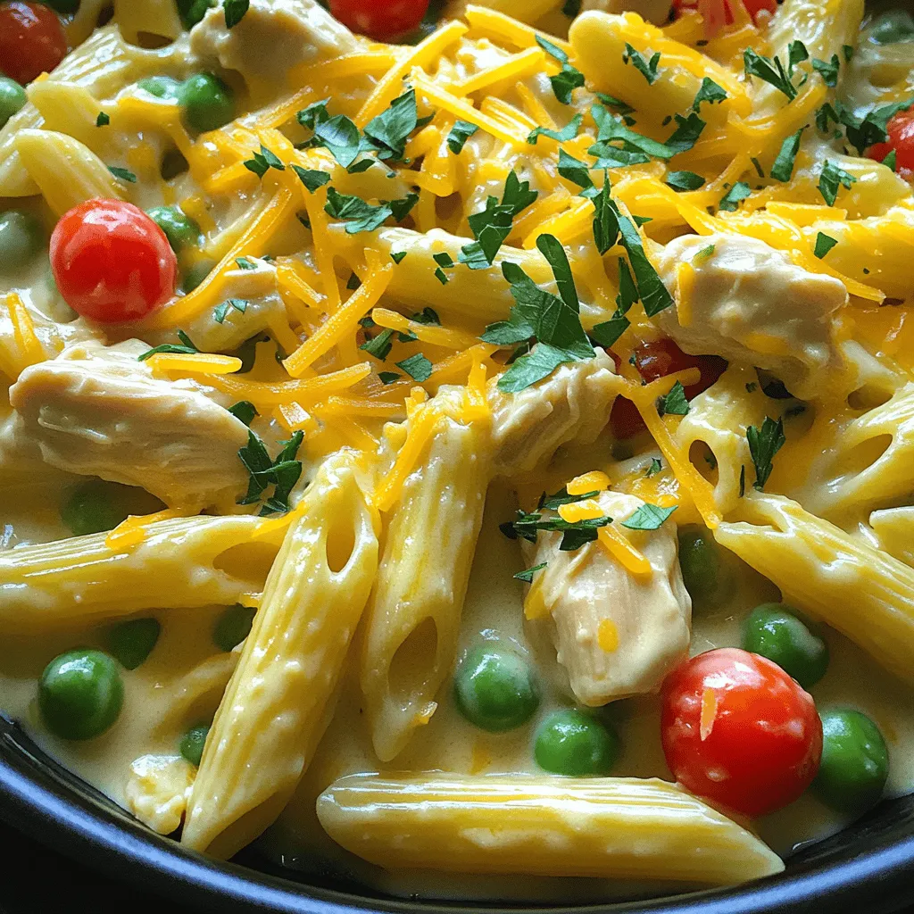 One-Pot Creamy Ranch Chicken Pasta Easy and Delicious