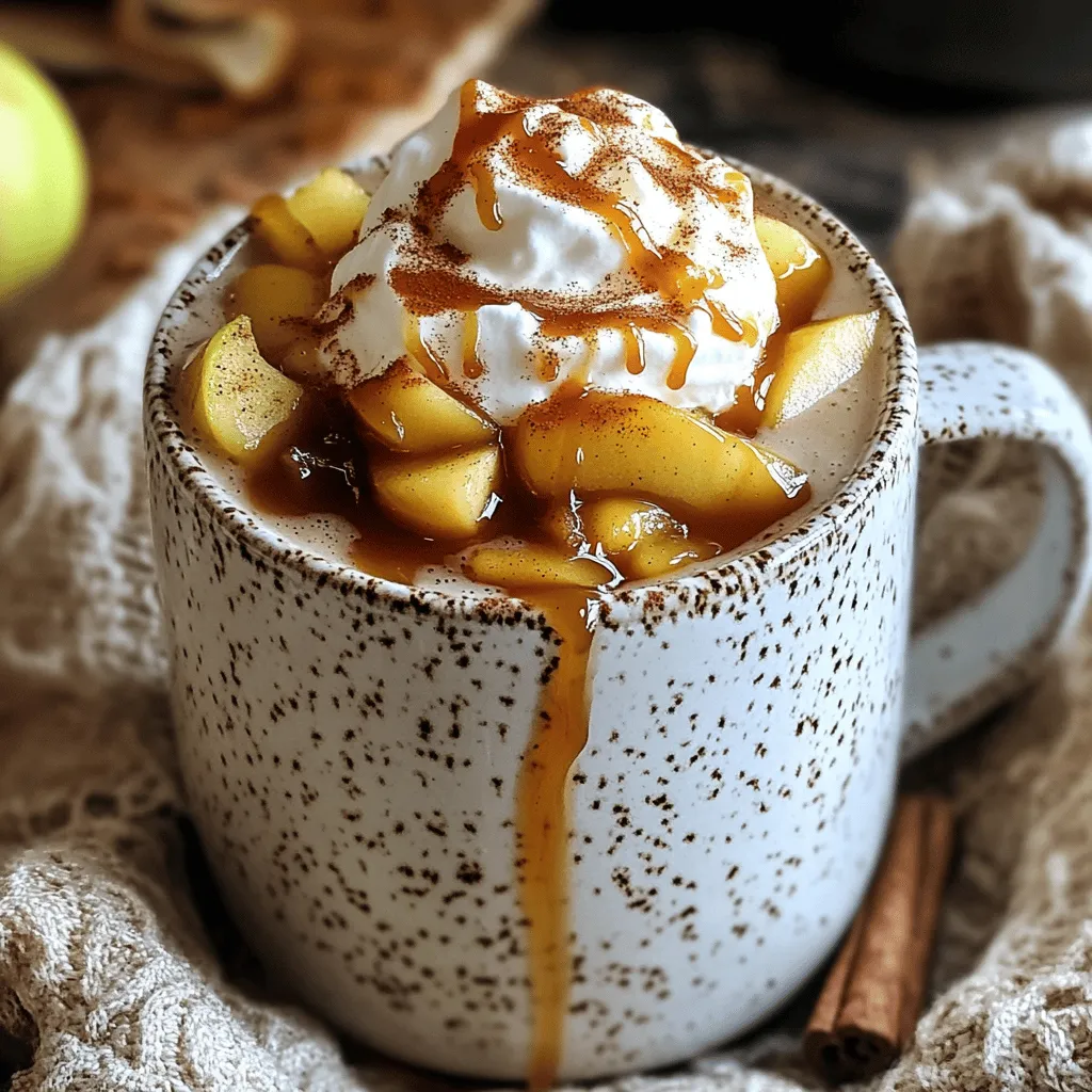 Caramel Apple Chai Latte Delectable Fall Treat