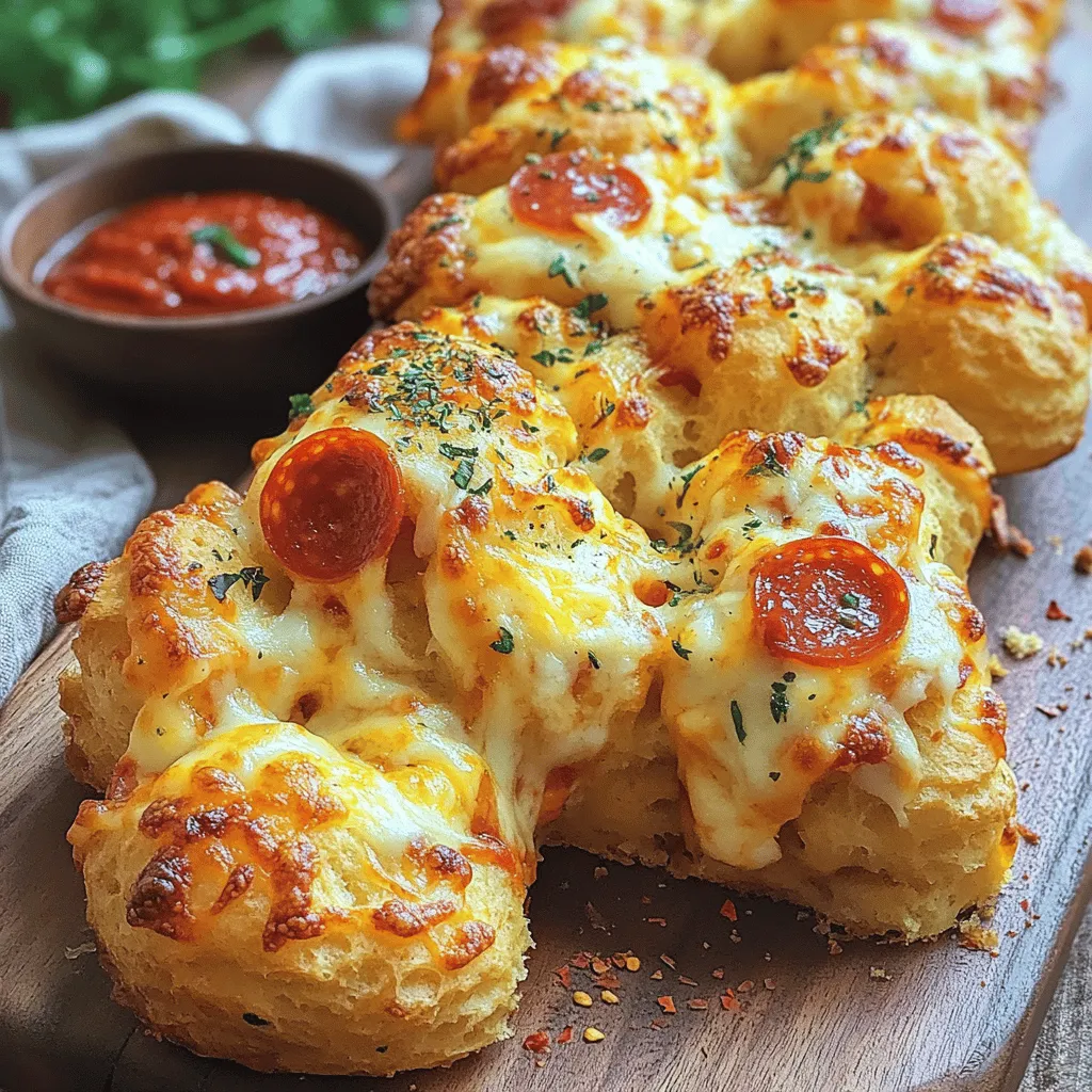 Cheese Pizza Monkey Bread Simple and Tasty Recipe