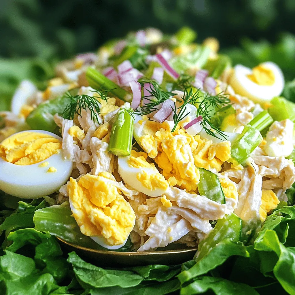 Pickle Ranch Chicken and Egg Salad Tasty and Simple