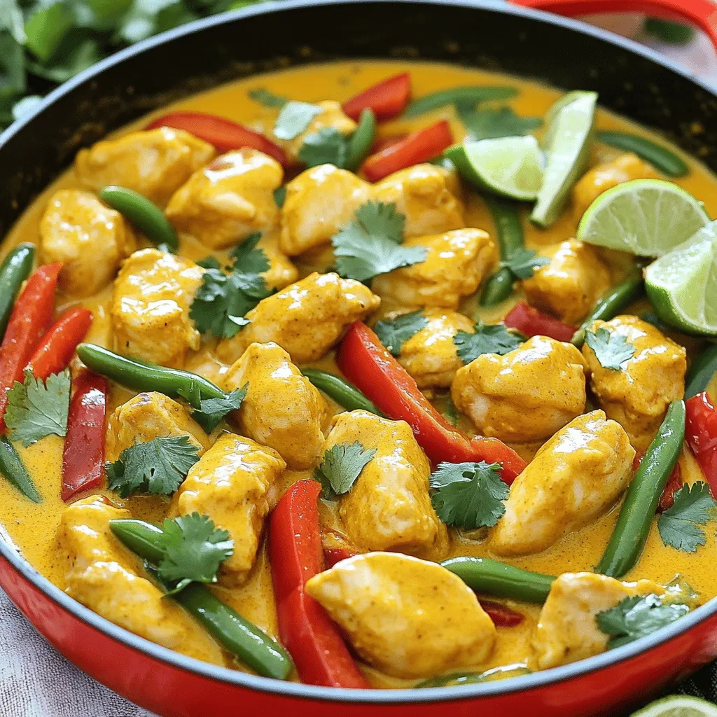 Coconut Curry Chicken Flavorful and Simple Dinner Recipe