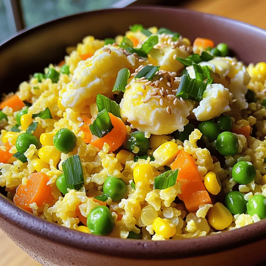 Flavorful Cauliflower Fried Rice Easy and Healthy Meal