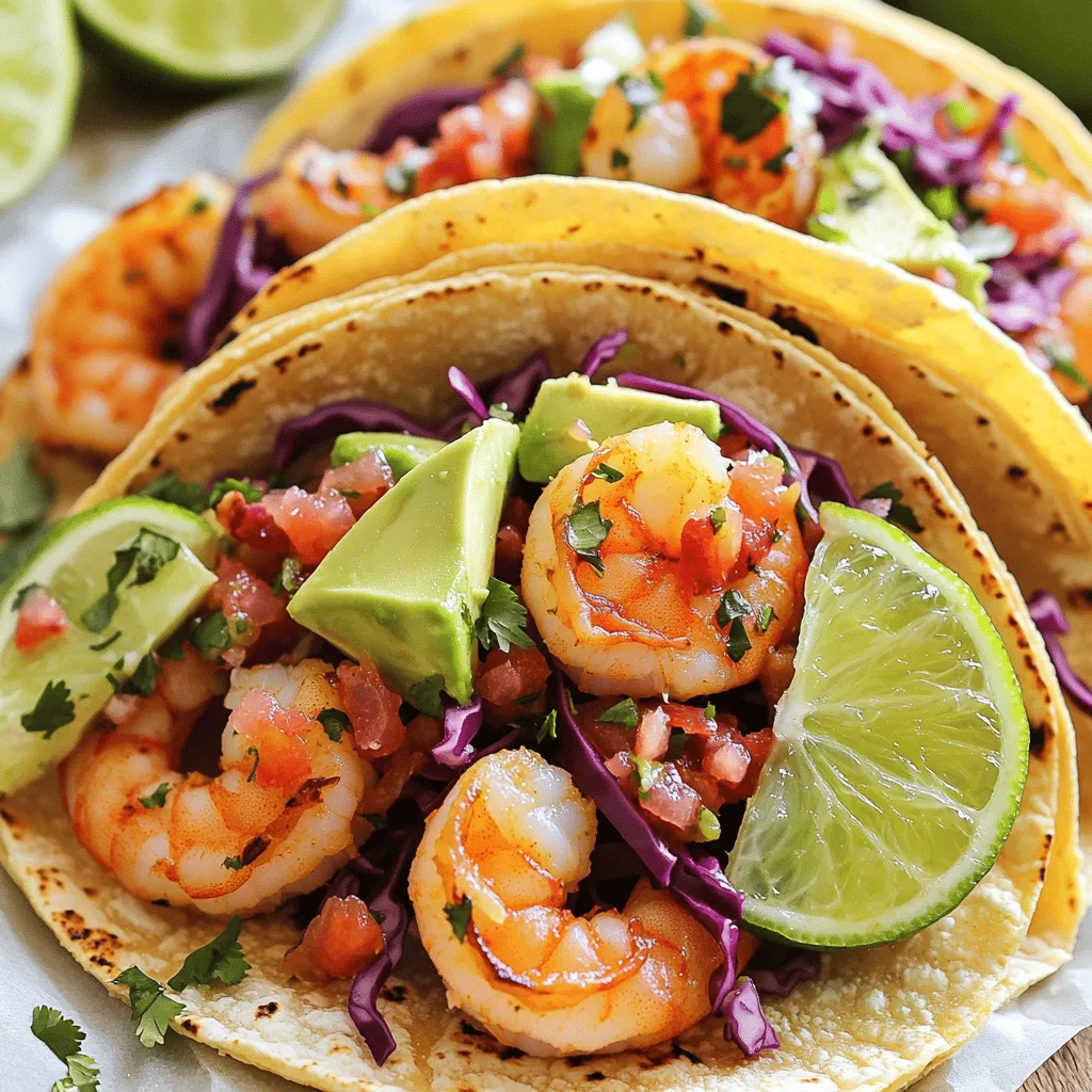 Cilantro Lime Shrimp Tacos Flavorful and Fresh Delight