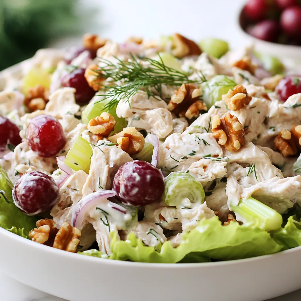 Greek Yogurt Chicken Salad Quick and Flavorful Meal