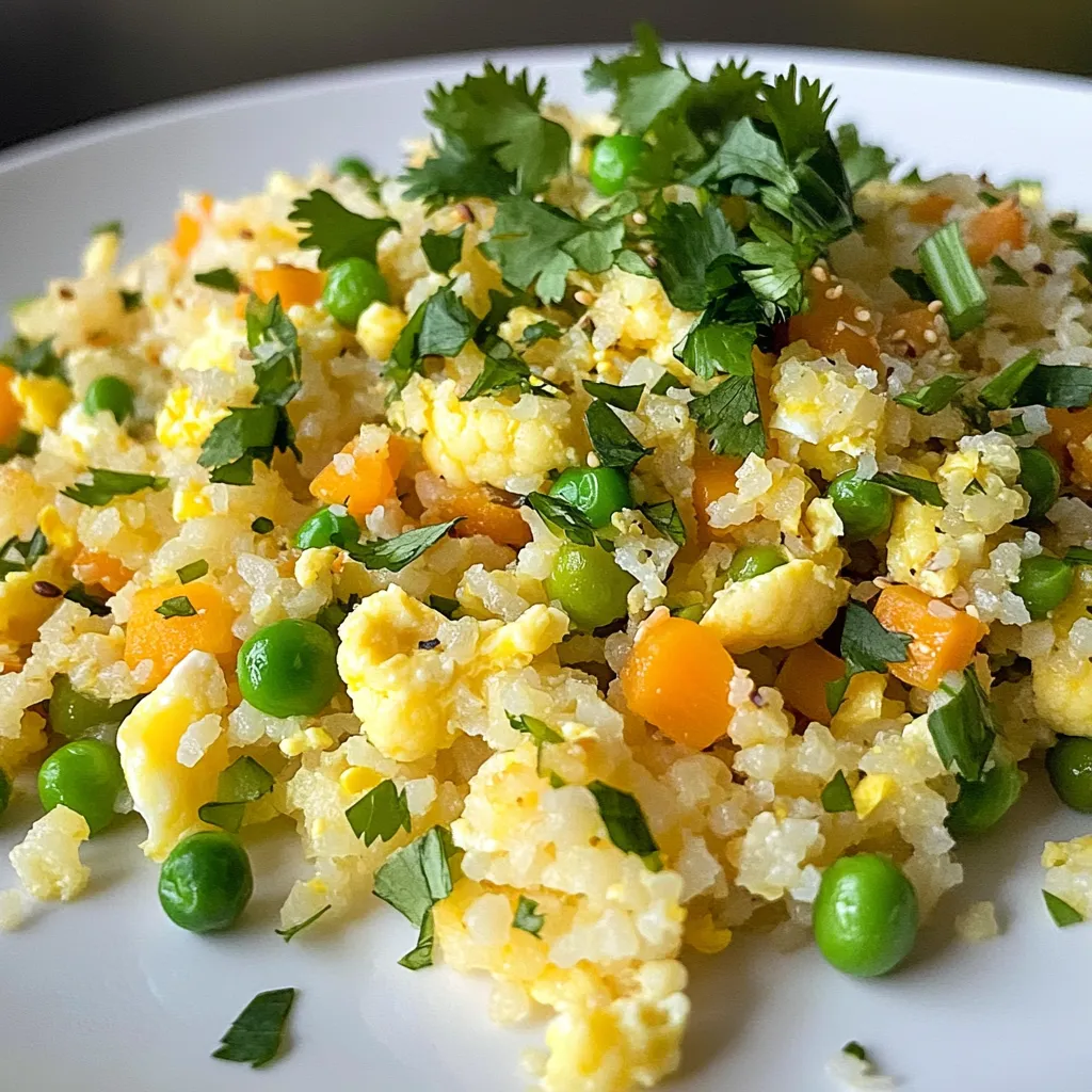 Cauliflower Fried Rice Quick and Tasty Recipe