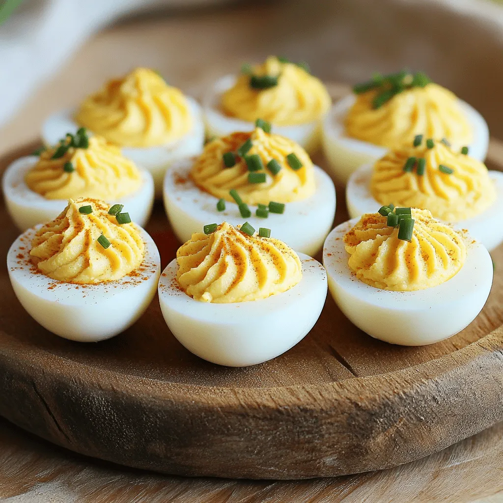 Classic Deviled Eggs Savory and Easy Recipe