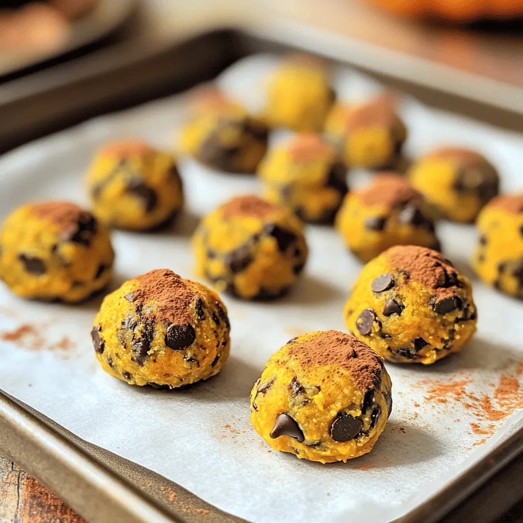 Pumpkin Chocolate Chip Energy Bites Quick and Easy Snack